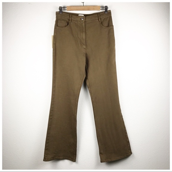 NWT‎ Wilfred Free TwoStep Jeans in Brown Size 10 - Picture 2 of 10